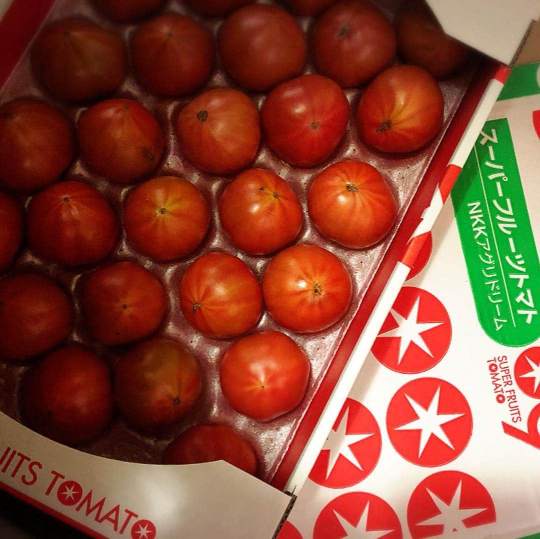 宮田和幸さんのインスタグラム写真 - (宮田和幸Instagram)「トマト大量買い おススメのものは必ず取り寄せ #美味しい #トマト #スーパーフルーツトマト #待ってたトマト」4月14日 22時16分 - miyata.hercules