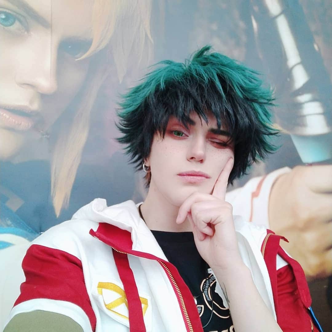 Gesha Petrovichさんのインスタグラム写真 - (Gesha PetrovichInstagram)「🌲⚠️Bun alert⚠️🌲 Some pics from @gardacon19 30.03.19 #BNHAcosplay #bnha #geshacos #deku #izukumidoriya」4月14日 23時06分 - petrovichgesha