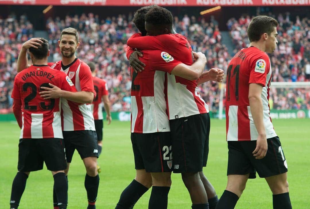 アスレティック・ビルバオさんのインスタグラム写真 - (アスレティック・ビルバオInstagram)「#AthleticClub 3 - 2 @rayovallecano #GoruntzBegira💪🦁」4月14日 23時11分 - athleticclub