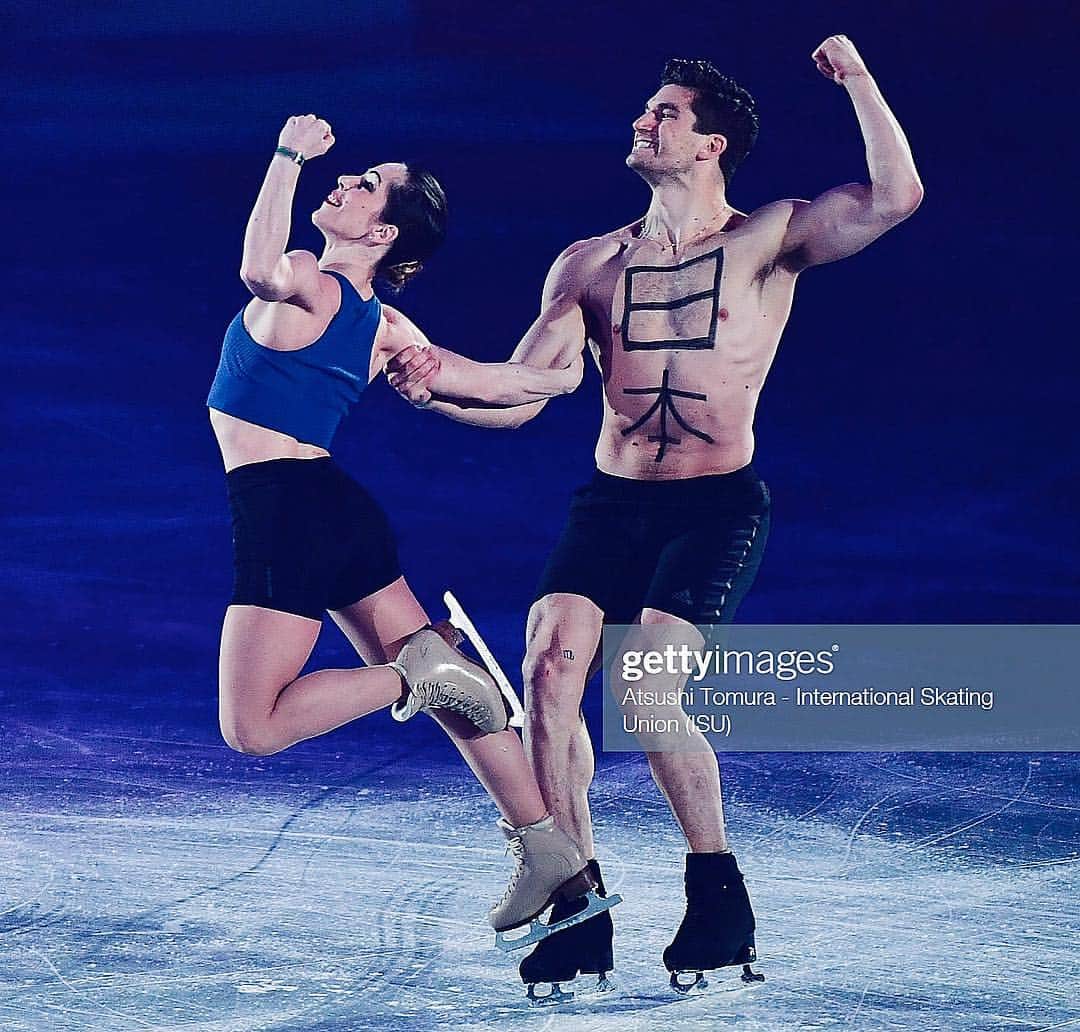 ニコーレ・デラ・モニカのインスタグラム：「We will never get tired of this show number! And we couldn’t be happier that we had to perform it once more here in Fukuoka!!! Arigatou Japan, you’ve been amazing to us!!! No the season is officially over and it’s time for a little bit of relax!  #japan #日本 #ありがとうございます #fun #life #figureskating #mood #wttfigure #exhibition #dellamonicaguarise #rocky #fiammeoromoena #mancinigroup #giftedbyadidas」