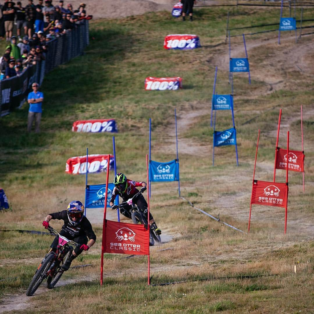 Shimanoさんのインスタグラム写真 - (ShimanoInstagram)「@jillkintner makes it 9 straight wins at the Unofficial World Championship of Dual Slalom here at the 2019 Sea Otter Classic! #ShimanoMTB 📸: @aledilullophotography」4月14日 23時47分 - rideshimano