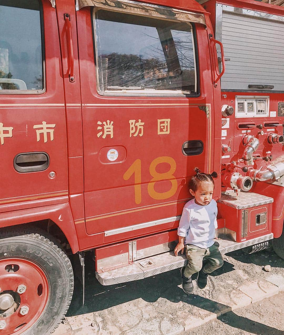 -LIFE IS FUN-さんのインスタグラム写真 - (-LIFE IS FUN-Instagram)「. 念願のパパとっ！✨ 交通公園DAY🚗🚒🏎🌈 遊び倒した1日👦🏽✨ 楽しい週末でした💚💚 #善太のいる生活 #ゆるりとした生活 #マタニティ #family  #familyphoto #maternity」4月15日 0時12分 - kiyoko1207