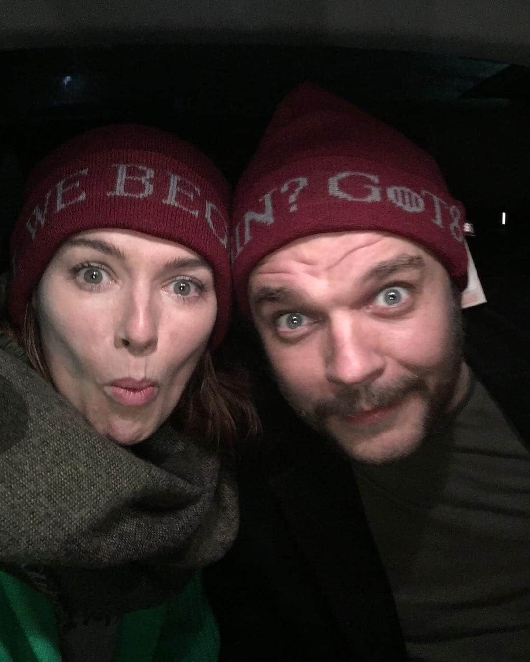 レナ・ヘディのインスタグラム：「Who wore it best @pilouasbaek 🤗🥰」