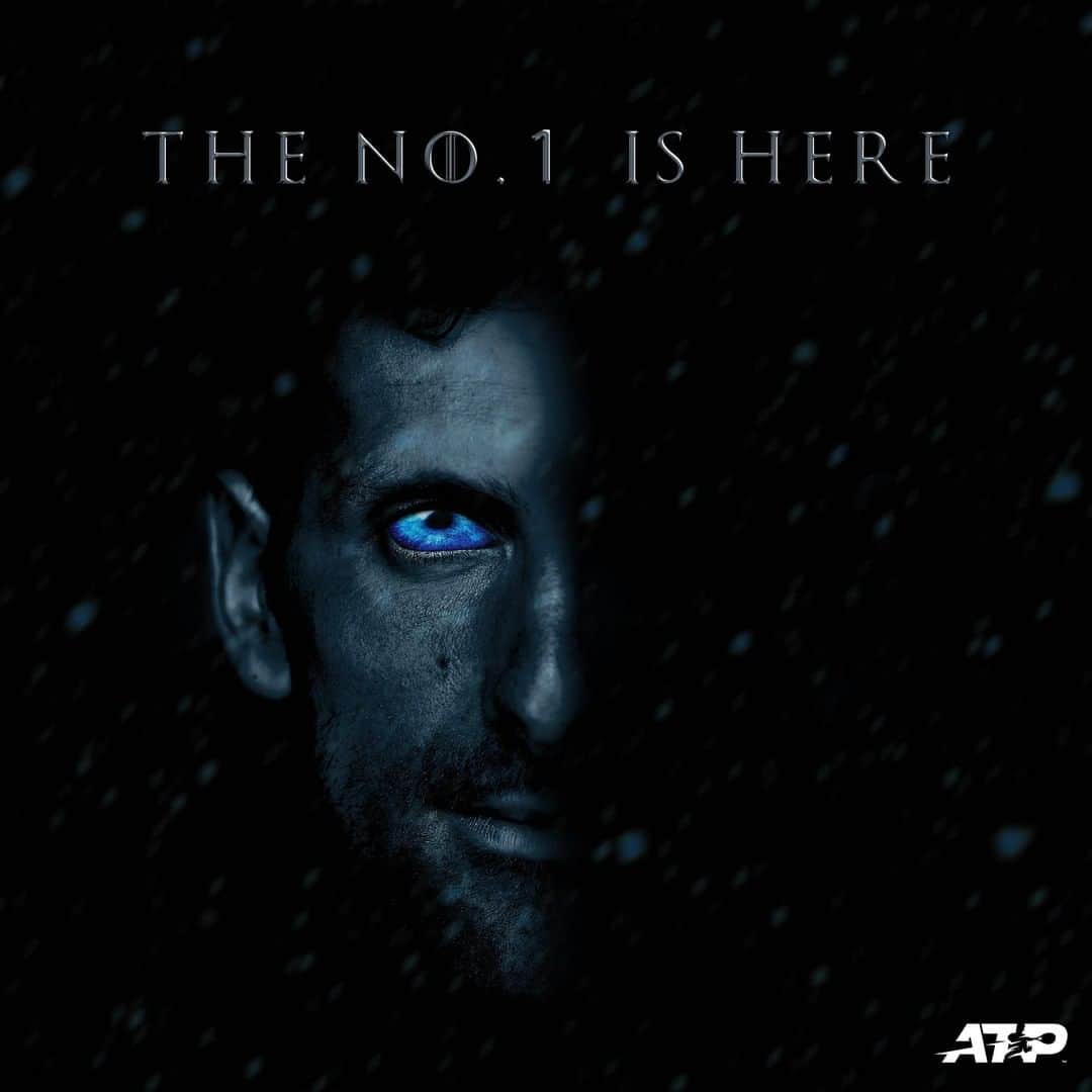 ATP World Tourさんのインスタグラム写真 - (ATP World TourInstagram)「The battle for the throne continues… ⚔️ #GameofThrones」4月15日 2時17分 - atptour