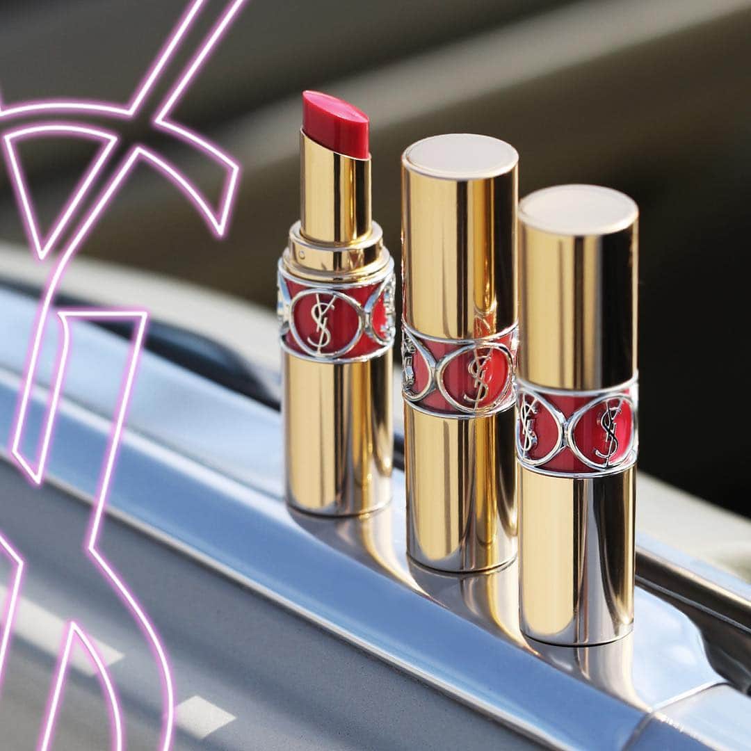 Yves Saint Laurent Beautyさんのインスタグラム写真 - (Yves Saint Laurent BeautyInstagram)「Treat yourself to premium fuel.  Pick your colour and dare to venture far with YSL Beauty. ROUGE VOLUPTE SHINE in N°57 ROUGE SPENCER ROUGE VOLUPTE SHINE in N°89 ROSE BLAZER ROUGE VOLUPTE SHINE in N°14 CORAIL MARRAKECH The last day at the station is TODAY: 10AM – 8PM  CATHEDRAL CITY – ALLEN ROUTE 111 #yslbeauty #yslbeautystation #rougevolupteshine」4月15日 2時36分 - yslbeauty