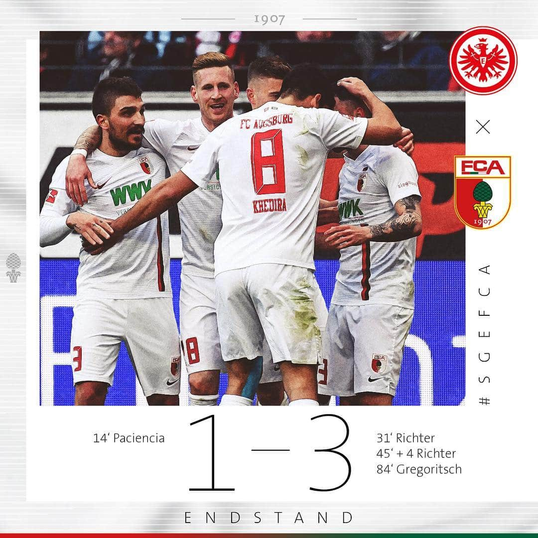 FCアウクスブルクさんのインスタグラム写真 - (FCアウクスブルクInstagram)「WAHNSINN!!! ♥️💚⚪️ #fcaugsburg #fcaugsburg1907 #fca #fca1907」4月15日 2時58分 - fcaugsburg1907