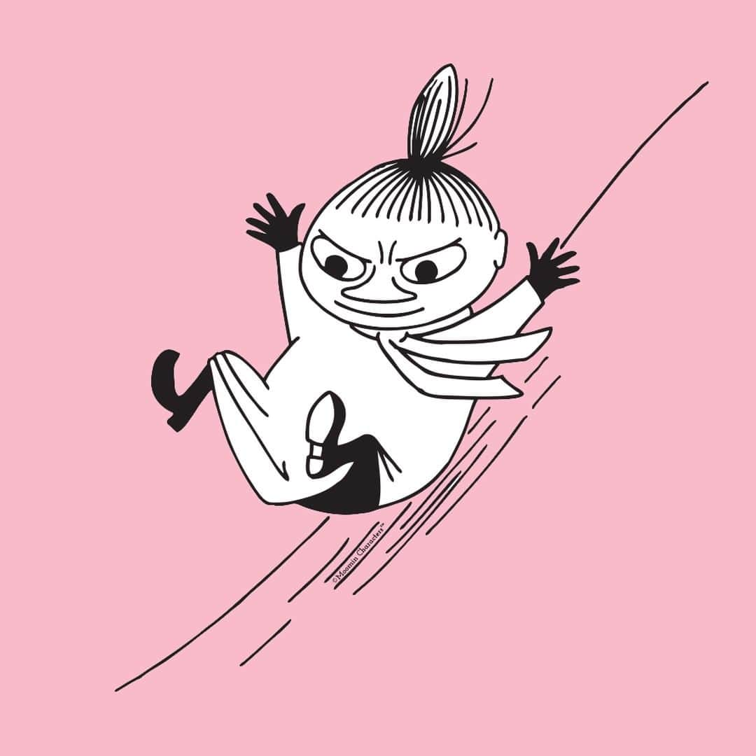 ムーミンさんのインスタグラム写真 - (ムーミンInstagram)「Sliding into the new week like #LittleMy - happy #Monday 💗 #moomin #moominofficial #ToveJansson」4月15日 14時05分 - moominofficial