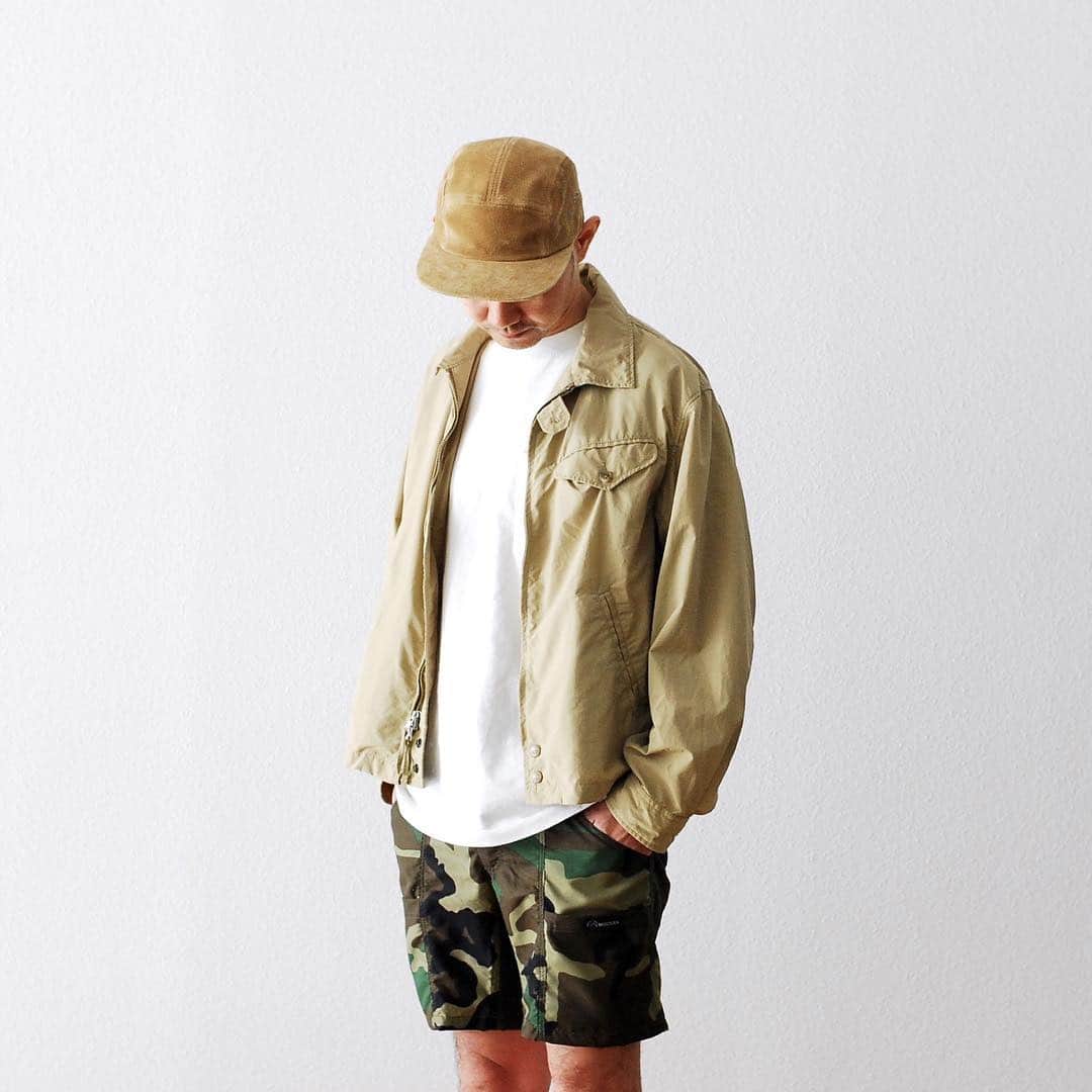 wonder_mountain_irieさんのインスタグラム写真 - (wonder_mountain_irieInstagram)「_ Engineered Garments / エンジニアードガーメンツ “Driver Jacket -acrylic coated nylon taffeta-” ￥59,400- _ 〈online store / @digital_mountain〉 http://www.digital-mountain.net/shopdetail/000000009259/ _ 【オンラインストア#DigitalMountain へのご注文】 *24時間受付 *15時までのご注文で即日発送 *1万円以上ご購入で送料無料 tel：084-973-8204 _ We can send your order overseas. Accepted payment method is by PayPal or credit card only. (AMEX is not accepted)  Ordering procedure details can be found here. >>http://www.digital-mountain.net/html/page56.html _ 本店：#WonderMountain  blog>> http://wm.digital-mountain.info/blog/20190410-1/ _ #NEPENTHES #EngineeredGarments #ネペンテス #エンジニアードガーメンツ styling.(height 175cm weight 59kg) cap→ #henderscheme ￥16,200- jacket→ EngineeredGarments　￥59,400- shorts→ #MOCEAN ¥19,224- _ 〒720-0044 広島県福山市笠岡町4-18 JR 「#福山駅」より徒歩10分 (12:00 - 19:00 水曜定休) #ワンダーマウンテン #japan #hiroshima #福山 #福山市 #尾道 #倉敷 #鞆の浦 近く _ 系列店：@hacbywondermountain _」4月15日 14時16分 - wonder_mountain_
