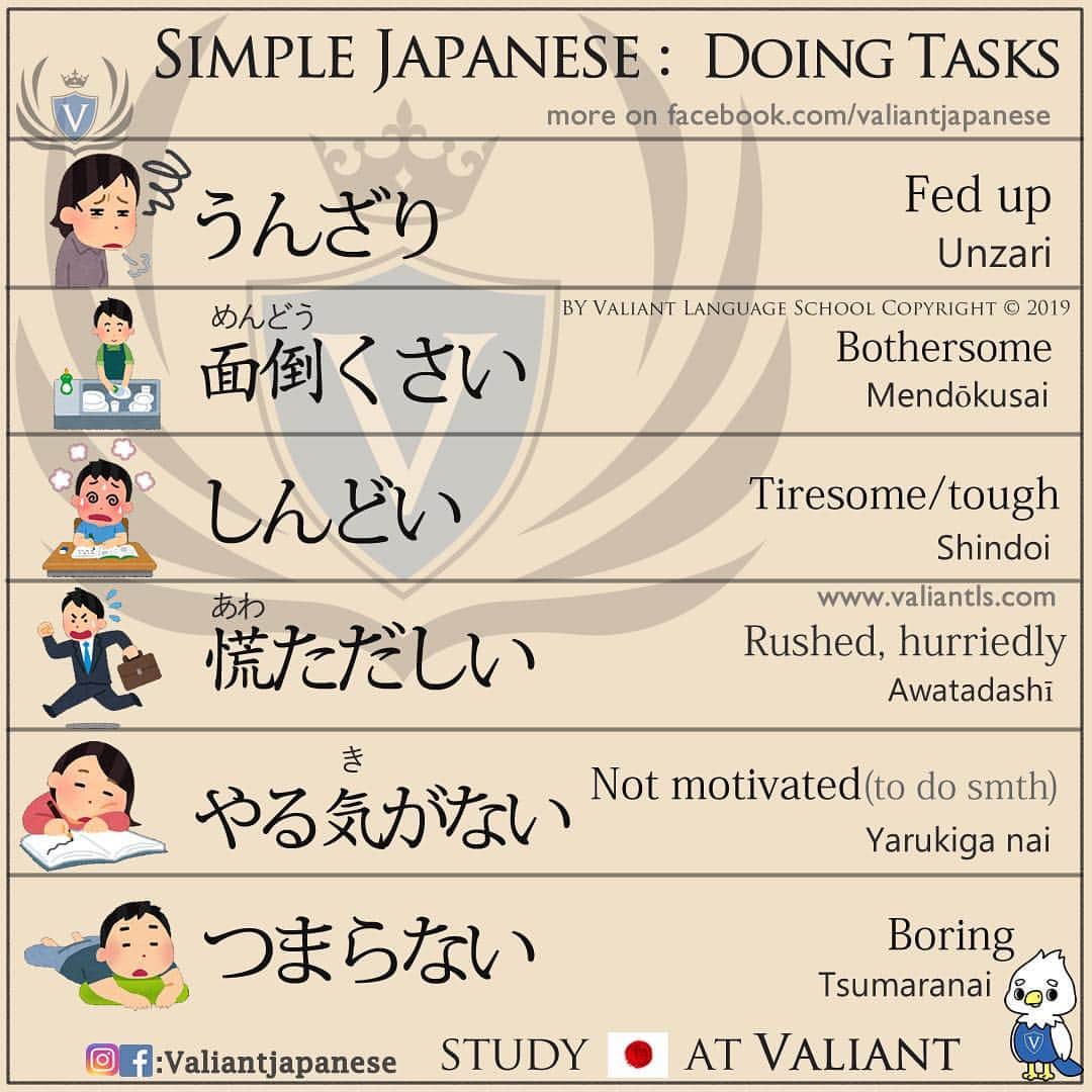 Valiant Language Schoolさんのインスタグラム写真 - (Valiant Language SchoolInstagram)「・ 🖌: @valiantjapanese ・ 👩🏼‍🏫📓: Describing about doing Tasks in #Japanese 🇯🇵 #JLPT ・ Use #valiantjapanese for feature 📸 .」4月15日 14時15分 - valiantjapanese
