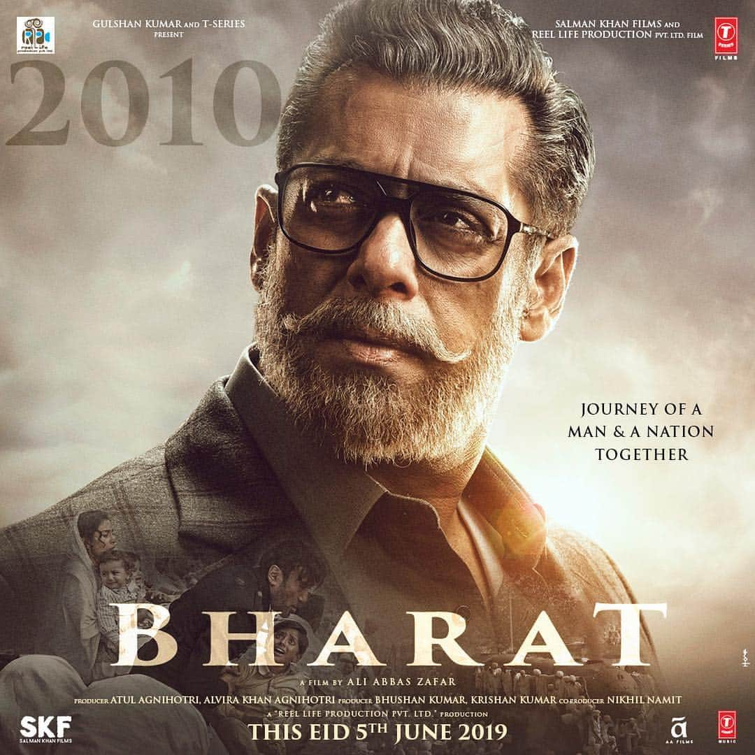 サルマン・カーンさんのインスタグラム写真 - (サルマン・カーンInstagram)「Jitne safed baal mere sar aur dhaadi mein hain, usse kahin zyada rangeen meri zindagi rahi hain! #Bharat @bharat_thefilm @aliabbaszafar @atulreellife #BhushanKumar @katrinakaif @tabutiful @apnabhidu @sonalikul @dishapatani @whosunilgrover @norafatehi @iaasifsheikhofficial @nikhilnamit #ReelLifeProduction @skfilmsofficial @tseries.official」4月15日 14時30分 - beingsalmankhan