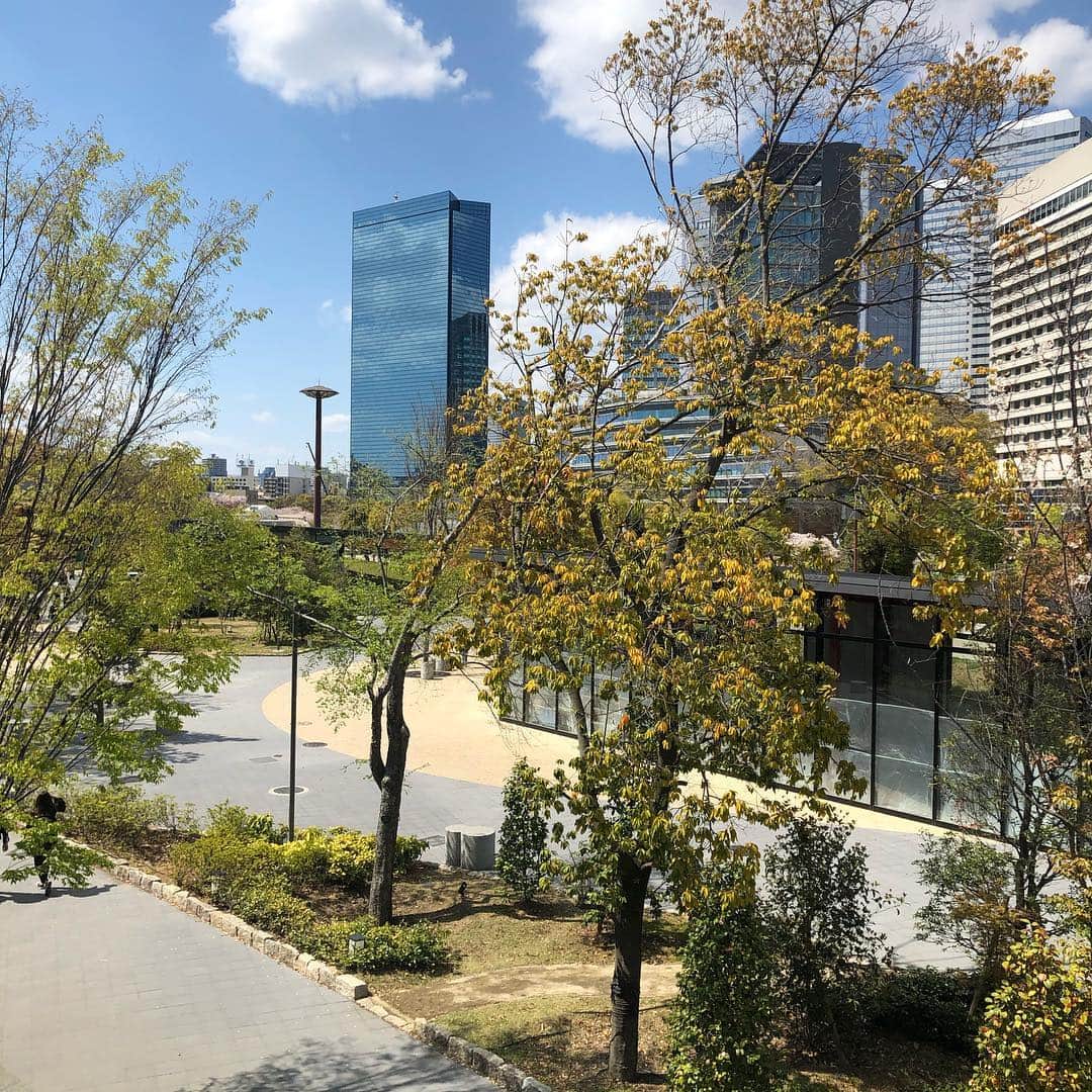 月亭八光さんのインスタグラム写真 - (月亭八光Instagram)「大阪城公園が 変わってきてる^_^ ランチしました。 まだ人は少ないけど、 もっと店増えたら 盛り上がりそうな 気配が満々^_^」4月15日 14時38分 - 888hachimitsu888