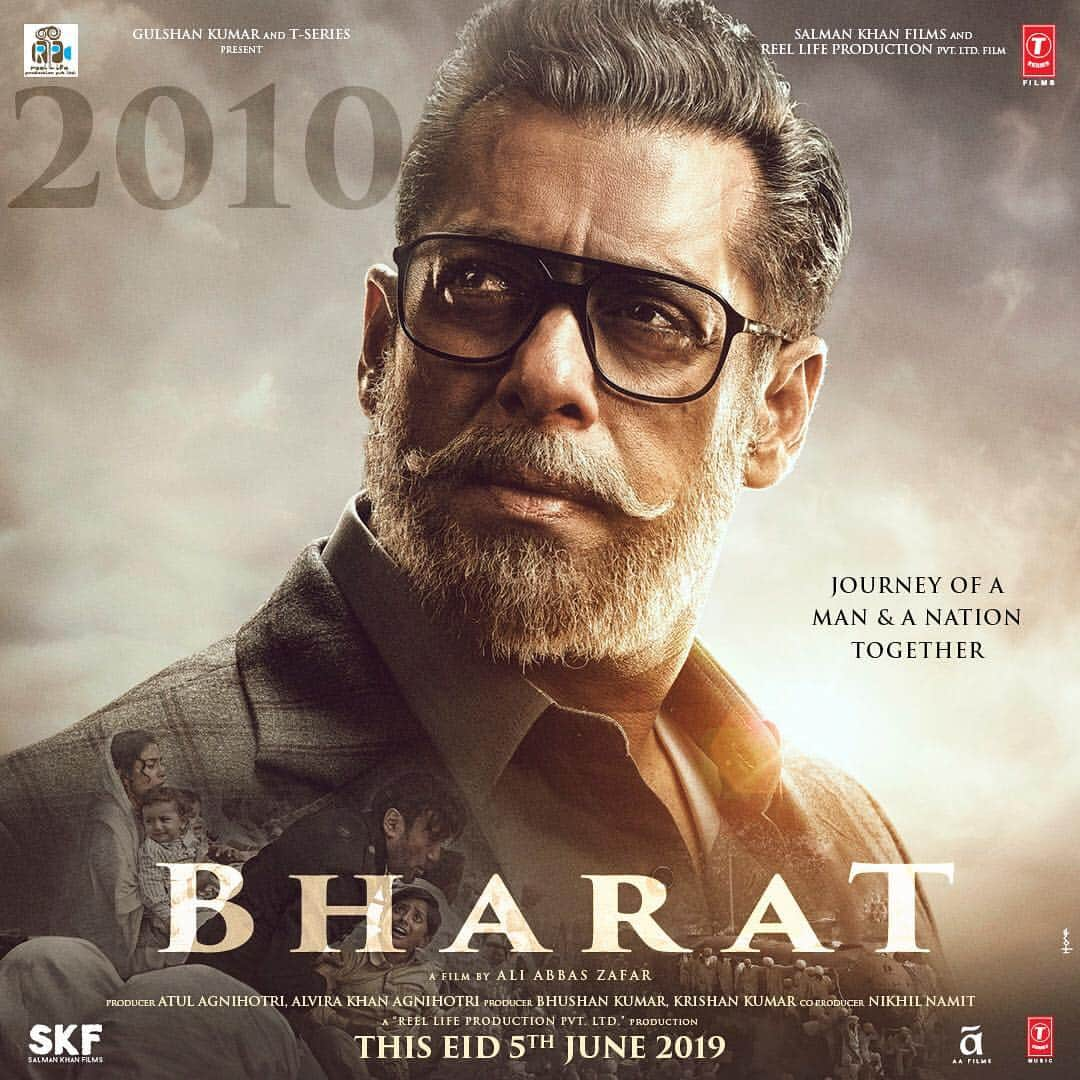 カトリーナ・カイフさんのインスタグラム写真 - (カトリーナ・カイフInstagram)「Jitne safed baal mere sar aur dhaadi mein hain, usse kahin zyada rangeen meri zindagi rahi hain! #Bharat  @bharat_thefilm @BeingSalmanKhan @aliabbaszafar @atulreellife #BhushanKumar @tabutiful @apnabhidu @sonalikul @dishapatani @whosunilgrover @norafatehi @iaasifsheikhofficial @nikhilnamit #ReelLifeProduction @skfilmsofficial @tseries.official」4月15日 14時42分 - katrinakaif