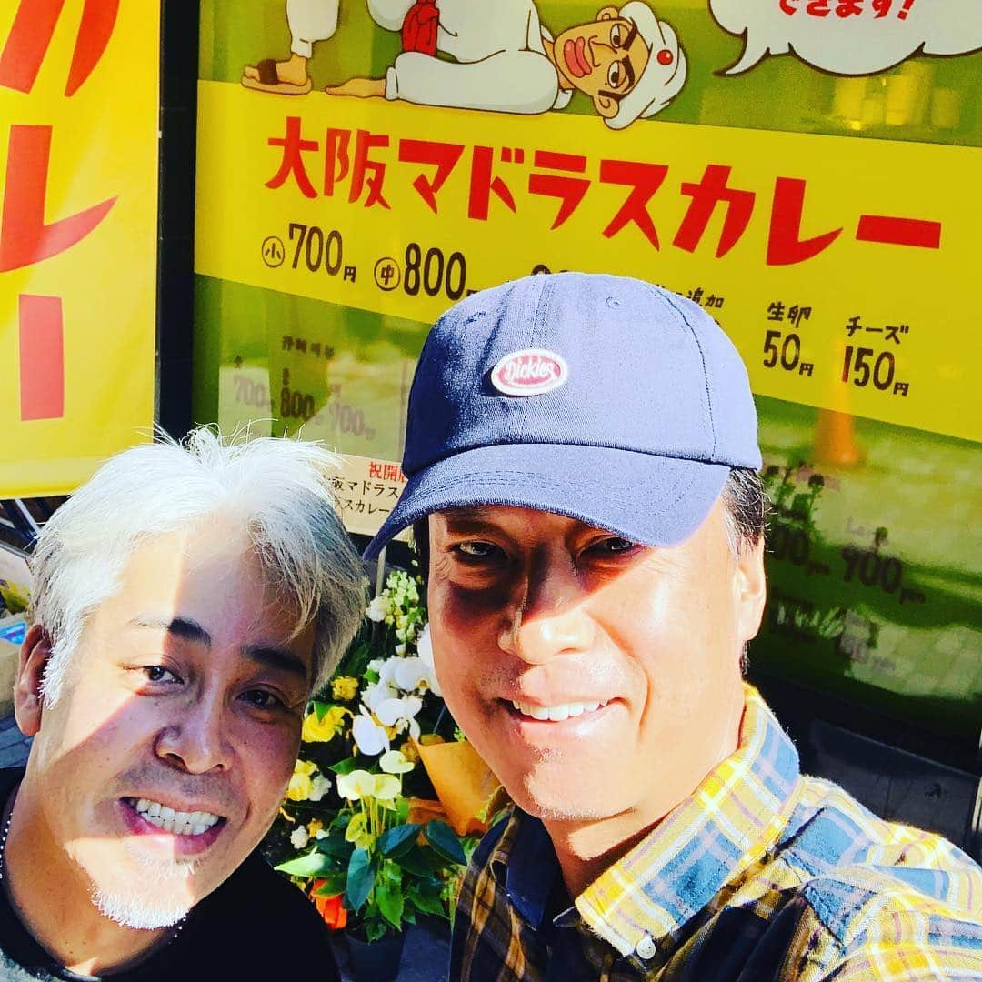 椎名桔平さんのインスタグラム写真 - (椎名桔平Instagram)「#大阪マドラスカレー#赤坂#南店長 友人の南くんが切り盛りしてる姿を見に行ってきました。懐かしい味わいのカレー^_^ ちなみにオーナーは#北村一輝」4月15日 14時51分 - kippeishiina