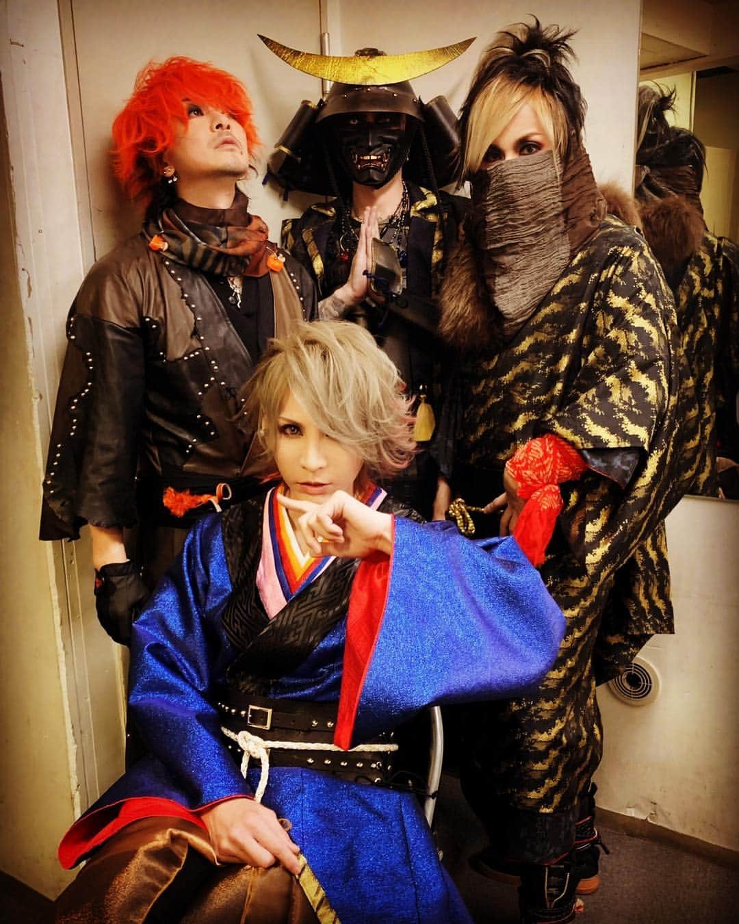 Ju-kenのインスタグラム：「戦国時代 in 町田🏯 Haaaaappy birthdaaaay @y_u_k_i_rock !!🎉 @sngk_jdi」