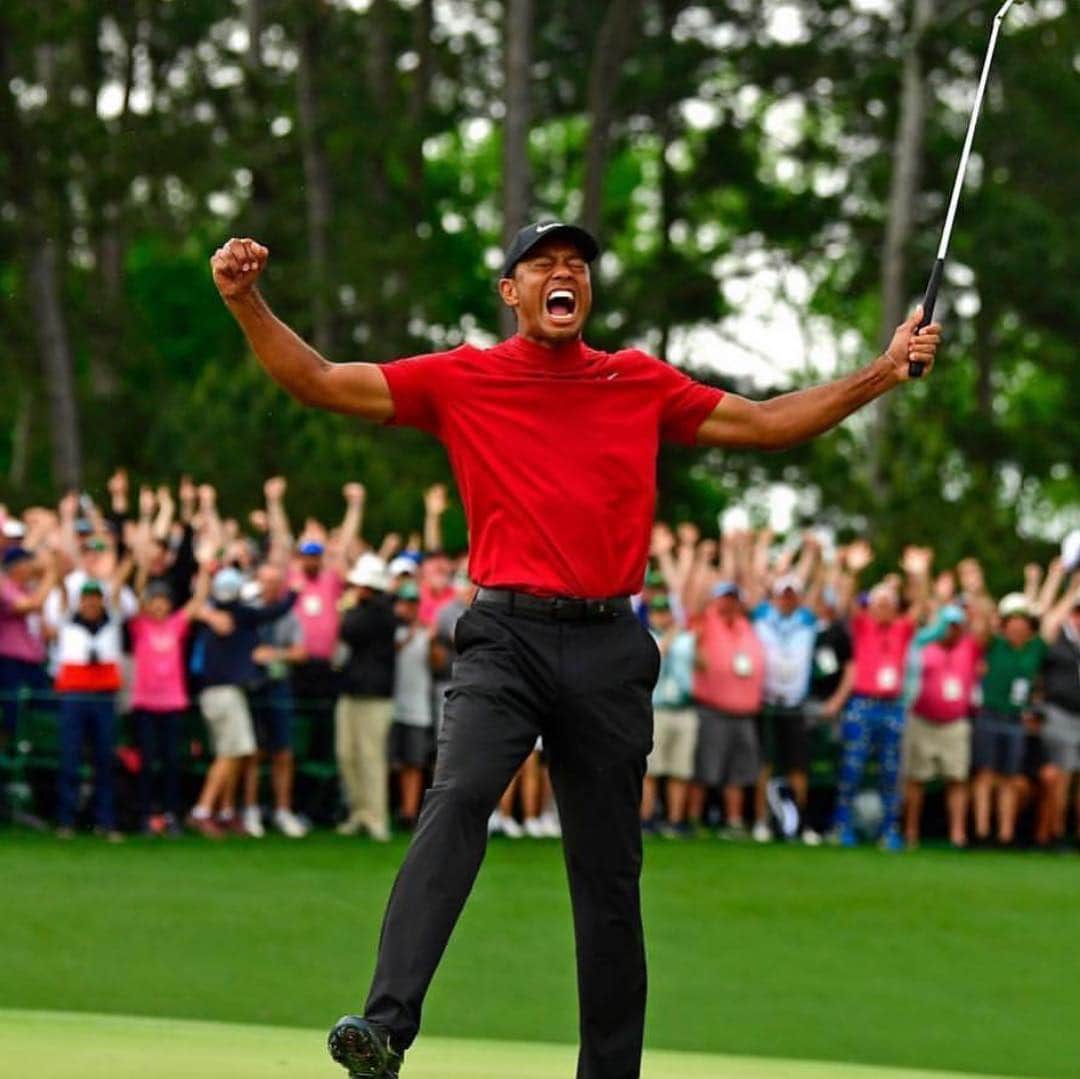 タイリース・ギブソンさんのインスタグラム写真 - (タイリース・ギブソンInstagram)「Capricorn RULES AGAIN!!!!!!!!!!!! Congratulations to the GOAT sorry the TIGER of all TIGERS!!!!!!!! 43 years old and 5th MASTERS!!! 15th MAJOR!!」4月15日 6時10分 - tyrese