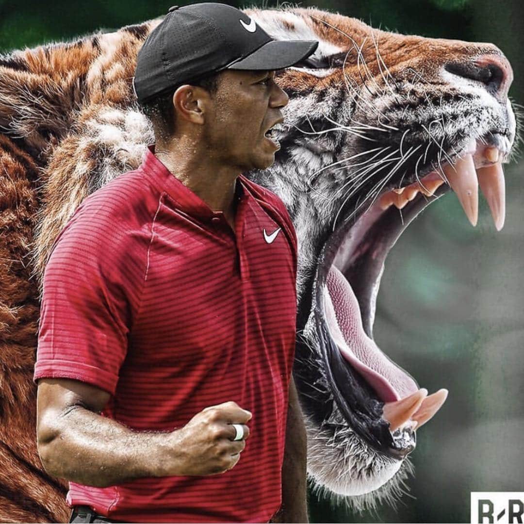 タイリース・ギブソンさんのインスタグラム写真 - (タイリース・ギブソンInstagram)「Capricorn RULES AGAIN!!!!!!!!!!!! Congratulations to the GOAT sorry the TIGER of all TIGERS!!!!!!!! 43 years old and 5th MASTERS!!! 15th MAJOR!!」4月15日 6時10分 - tyrese