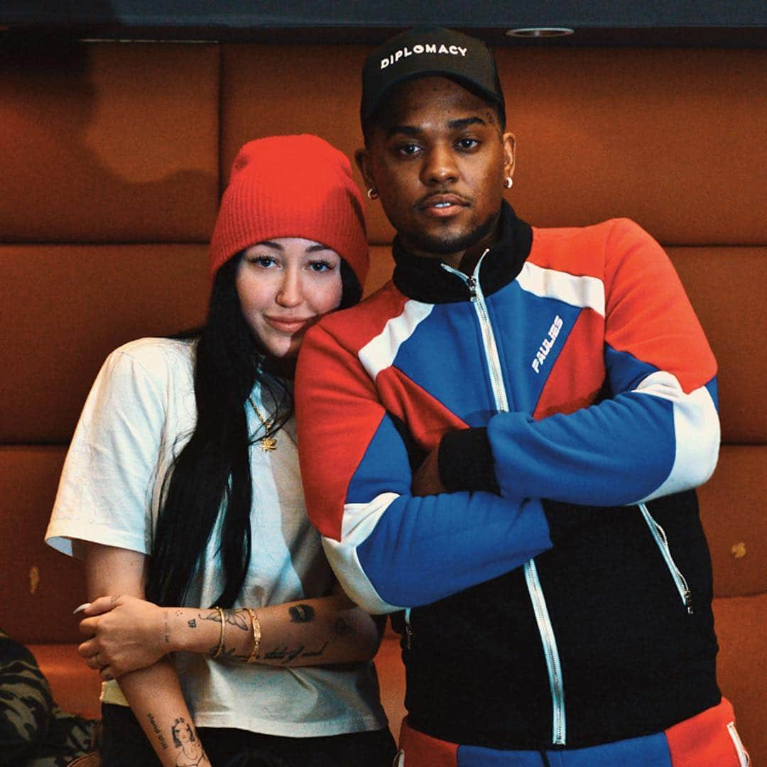 ノア・サイラスさんのインスタグラム写真 - (ノア・サイラスInstagram)「my guy @londonondatrack ❤️💙」4月15日 6時10分 - noahcyrus