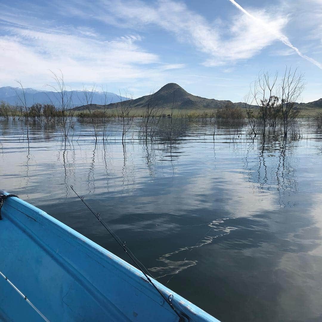 クリス・クニエリムさんのインスタグラム写真 - (クリス・クニエリムInstagram)「Beautiful day on the water. Great day to relax and fish. Also a great day to get a sunburn. 🤪😎🐟🚣🏼‍♂️🎣」4月15日 7時42分 - chris_knierim