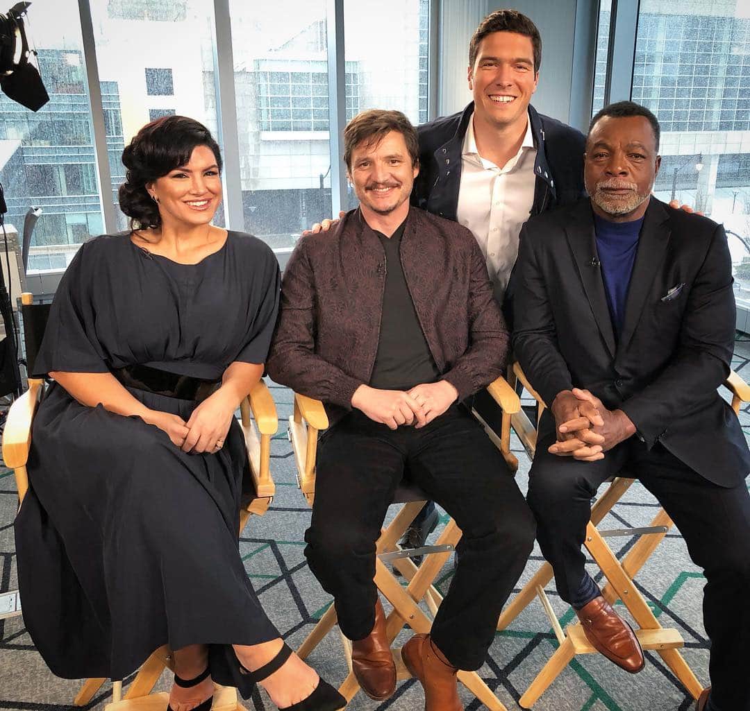 Good Morning Americaさんのインスタグラム写真 - (Good Morning AmericaInstagram)「Our @willreeve_ sat down for an exclusive interview with the cast of #TheMandalorian at #StarWarsCelebration in Chicago!」4月15日 7時55分 - goodmorningamerica