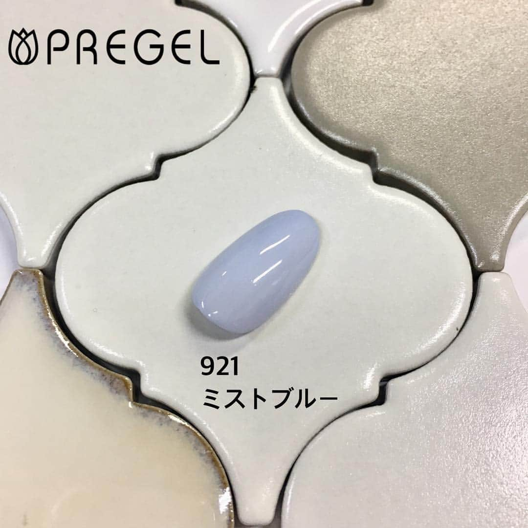 PREGELさんのインスタグラム写真 - (PREGELInstagram)「・ *・゜゜・*:.。..。.:*・゜ 4月23日発売！ PREGELカラーEX Nuanceシリーズ *・゜゜・*:.。..。.:*・゜ ・ やわらかい春らしさ満天なペールトーンマットカラー6色が登場です✨ ・ ふんわり咲いた春の色💐ニュアンスシリーズ！ プリジェルアートデザイナーAsami先生監修🙋‍♀️ ・ PREGELカラーEX ニュアンスシリーズは4月23日発売です！ 毎月恒例プリアンファの日✌️今月もお楽しみに💓💓💓 ・ #毎月23日はプリアンファの日  #PREGELカラーEX #ニュアンスシリーズ #921  #ミストブルー  #プリジェルミューズ #pregel #プリムドールミューズ #premdoll  #newcolor  #新色 #gelnail #gelcolor #nail #日式美甲 #美甲 #muse #ミューズ #プリジェル #プリムドール #ジェルネイル #トレンドカラー #nailstagram #春ネイル #trend」4月15日 9時01分 - pregelofficial