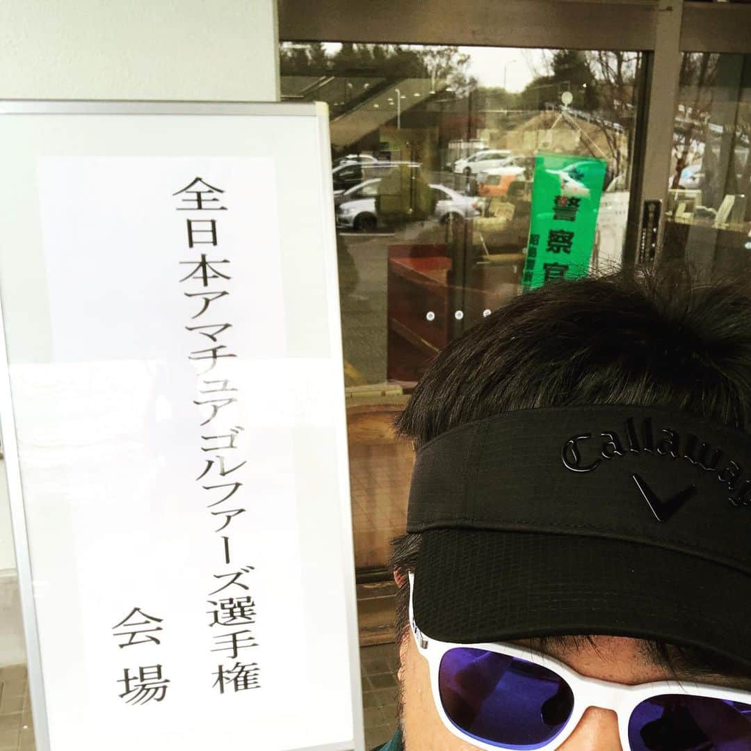 RED RICEさんのインスタグラム写真 - (RED RICEInstagram)「今日は5年ぶりにこの試合に出てます⛳️ 結果は後ほど😎 #redrice #湘南乃風  #ゴルフ #パブリック選手権 #5年ぶり」4月15日 10時04分 - redrice134