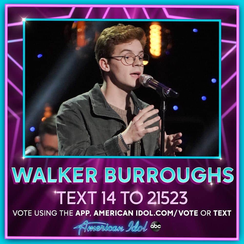 American Idolさんのインスタグラム写真 - (American IdolInstagram)「Power: sourced! This IS Walker’s mountain. Wanna help him climb?⁣ ⛰🎢 ⁣⁣⁣⁣⁣⁣ There's 3⃣ ways to vote for @walkerburroughs:⁣⁣ ⁣⁣⁣⁣⁣⁣⁣⁣ 🌟Go to americanidol.com/vote⁣⁣⁣⁣⁣⁣⁣⁣⁣⁣ 🌟In the American Idol App ⁣⁣⁣⁣⁣⁣⁣⁣⁣⁣ 🌟Text "14” to “21523”⁣⁣⁣⁣⁣⁣⁣⁣⁣⁣ ⁣⁣⁣⁣⁣⁣⁣⁣⁣⁣ #AmericanIdol」4月15日 11時00分 - americanidol