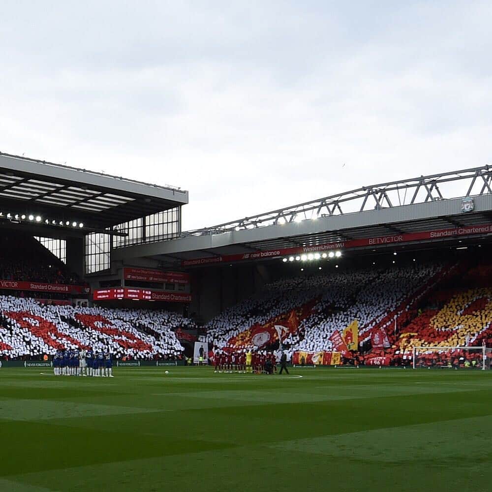 サッカーキングさんのインスタグラム写真 - (サッカーキングInstagram)「. Pay tribute 30 years on from Hillsborough （2019.04.14） . 📷Photo by John Powell/Liverpool FC via Getty Images . #4月15日でヒルズボロの悲劇から30年 #リヴァプール #liverpool #LiverpoolFC #LFC #Anfield #tribute #96 #youllneverwalkalone #YNWA #プレミアリーグ #PremierLeague #football #サッカーキング  #⚽️ #サッカー」4月15日 12時34分 - soccerkingjp