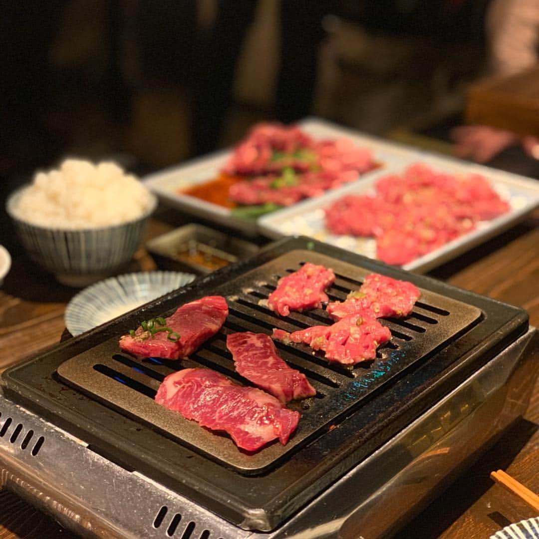 棟朝銀河さんのインスタグラム写真 - (棟朝銀河Instagram)「焼肉美味しかった〜. ワールドカップ出発前に良い食事できて満足✨ . #焼肉 #和牛 #かいのみ #美味 #トランポリン #ワールドカップ #ベラルーシ」4月15日 22時59分 - gingamunetomo