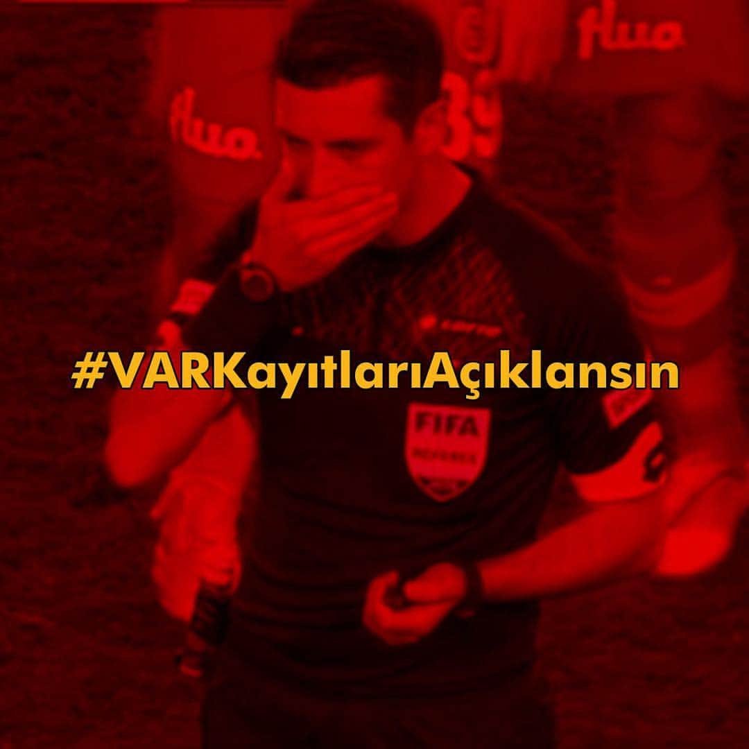 ガラタサライSKさんのインスタグラム写真 - (ガラタサライSKInstagram)「‪#VARKayıtlarıAçıklansın! ‬」4月15日 23時30分 - galatasaray