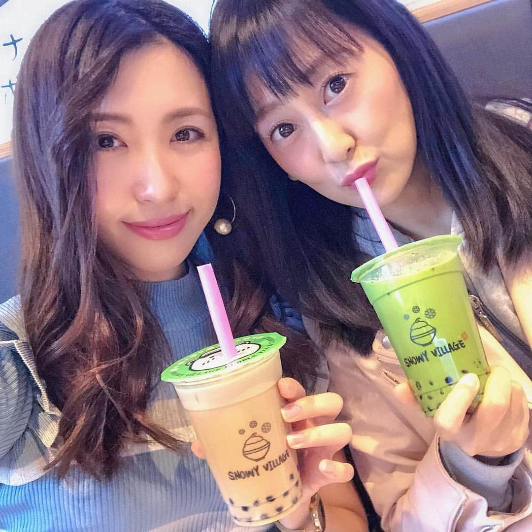 mimiさんのインスタグラム写真 - (mimiInstagram)「昨日オープンしたsnowyvillage🍧新大久保店💕 レセプションパーティーに招待されたので行ってきました😊❤️ 大人気のかき氷やチュロス、タピオカまで沢山いただきました🙌 どれも美味しくてまた絶対行くー🙆‍♀️❤️ カフェ好きのタピオカ好きのフルーツ好きの… 私にはたまらないお店😍 かき氷はきな粉と生いちごがおすすめー😍 ・ #snowyvillage #スノーウィビレッジ #新大久保 #新大久保カフェ #ビンス #ふわふわかき氷 #タピオカ #タピ活 #カフェ巡り #レセプションパーティー #インスタグラマー #インフルエンサー #PR #bts #kpop #韓国 #韓国女子 #だいたいカフェにいる #japanesegirl #model #influencer #instagrammer #맛있어요」4月15日 23時52分 - chan.mi3