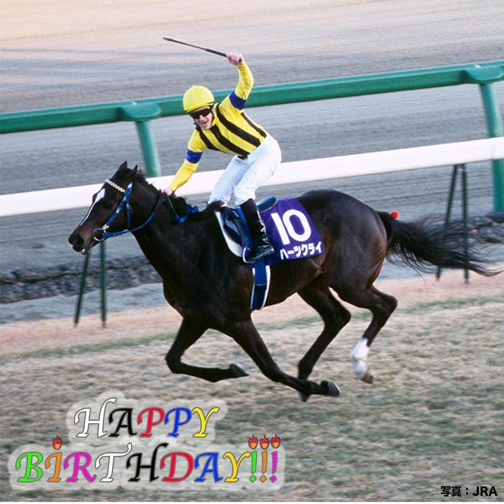 umabi_officialさんのインスタグラム写真 - (umabi_officialInstagram)「今日は、#ハーツクライ の誕生日。  #有馬記念 や #ドバイシーマクラシック を制し #日本の馬で唯一  #ディープインパクト に #勝った競走馬だね #今は父として大活躍中 #お誕生日おめでとう #うまび」4月15日 15時30分 - umabi_official