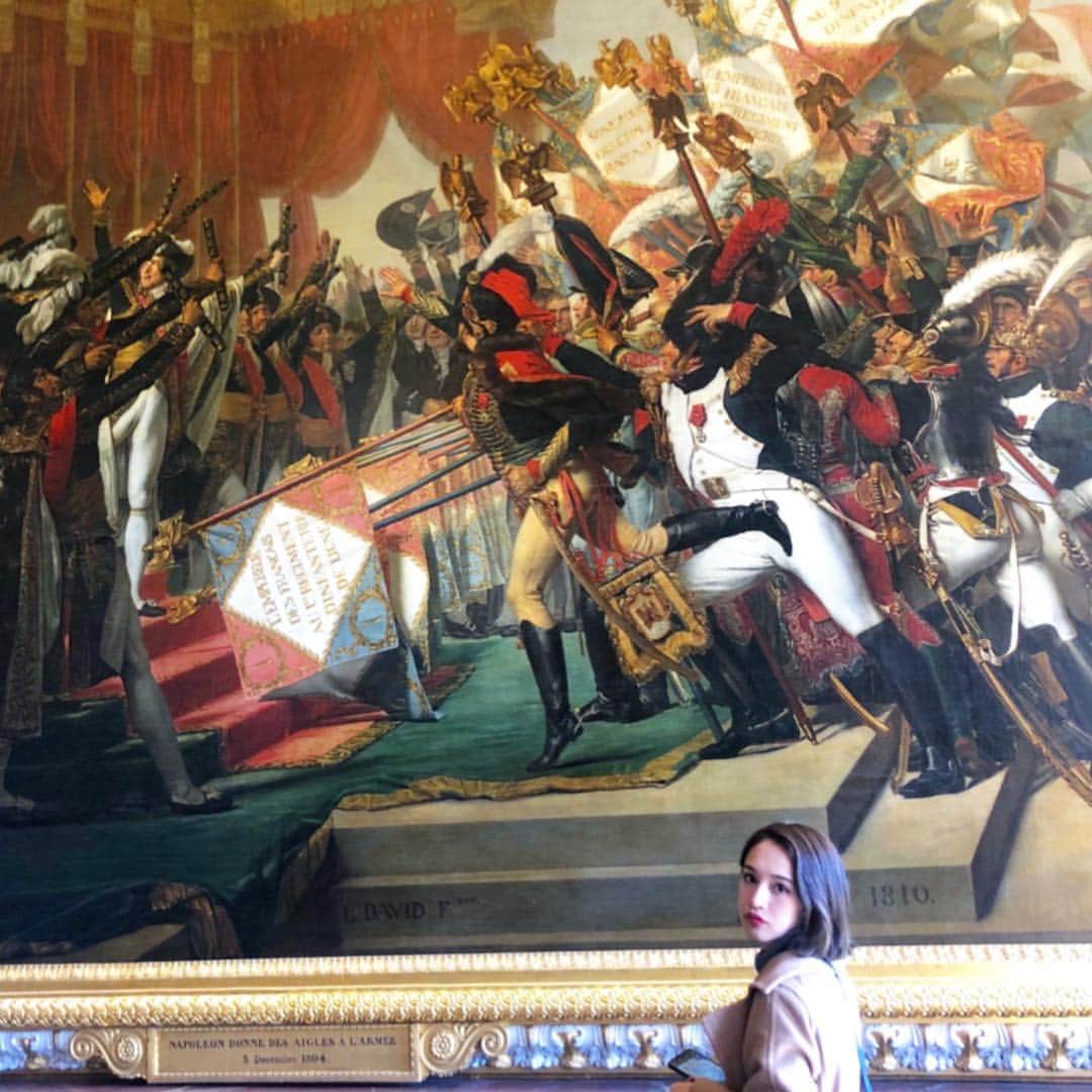 信近エリのインスタグラム：「.﻿﻿ Château de Versailles﻿ ﻿ 宮殿も庭園も溜め息もので、眼福とはこの事🌹﻿ ﻿ 中にレストランもあって、そして美味しい😋﻿ ﻿ Paris&Belgium 3/9」