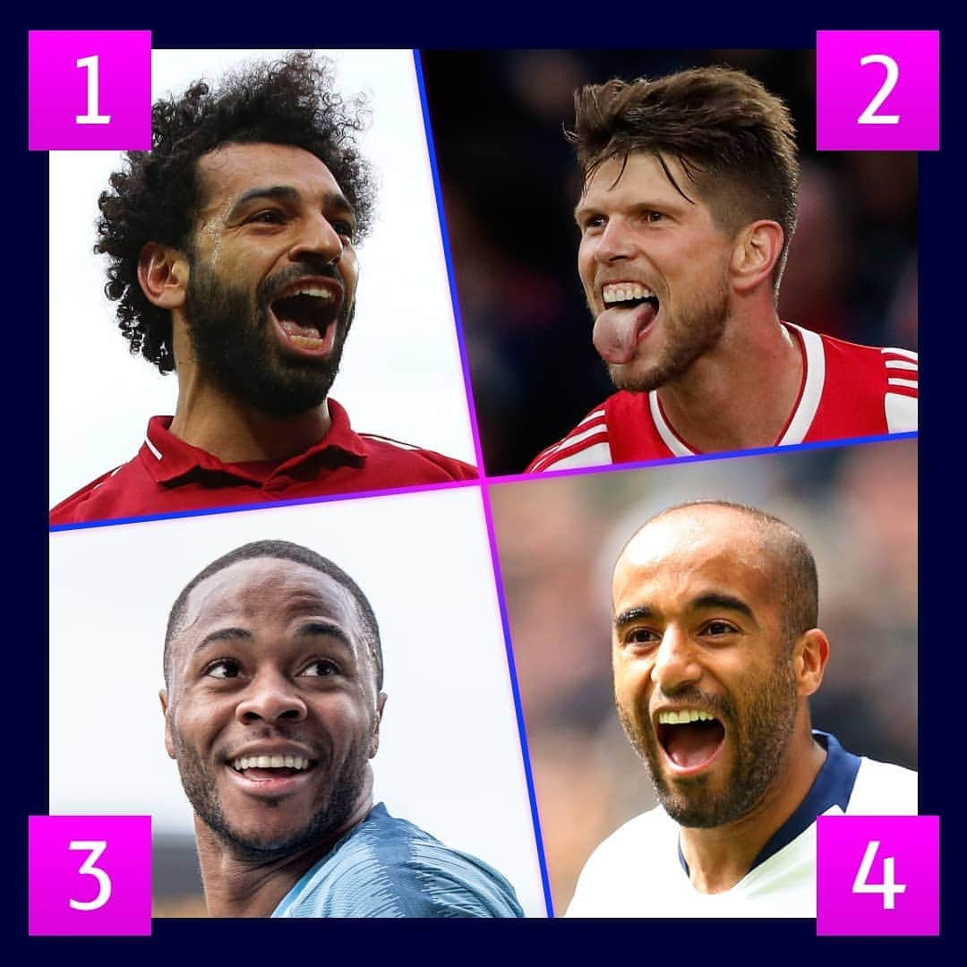 UEFAチャンピオンズリーグさんのインスタグラム写真 - (UEFAチャンピオンズリーグInstagram)「🌟 Which #UCL star had the best weekend? 🤔⁣ ⁣ 1⃣ Salah ⚽⁣ 2⃣ Huntelaar ⚽⚽⚽🅰️⁣ 3⃣ Sterling ⚽⚽⁣ 4⃣ Lucas Moura ⚽⚽⚽⁣」4月15日 17時04分 - championsleague