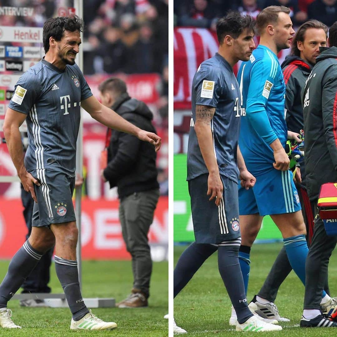 バイエルン・ミュンヘンさんのインスタグラム写真 - (バイエルン・ミュンヘンInstagram)「ℹ @ManuelNeuer tears muscle, @aussenrist15 suffers thigh strain. #Neuer will be sidelined for about 14 days, #Hummels will sit out training for a short while. Get well soon, guys! 🍀 #ComeBackStronger #FCBayern #MiaSanMia #Fussball #Futbol #Futebol #Soccer」4月15日 17時30分 - fcbayern