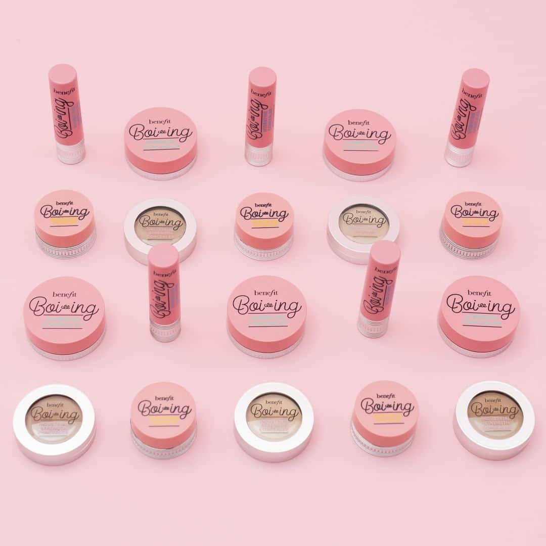 Benefit Cosmetics UKさんのインスタグラム写真 - (Benefit Cosmetics UKInstagram)「Shhh… all your secrets are safe with our #boiing concealers! 😏 #benefit #beauty #concealer . . 📷 Image Description: benefit boiing products on a pink background」4月15日 18時00分 - benefitcosmeticsuk