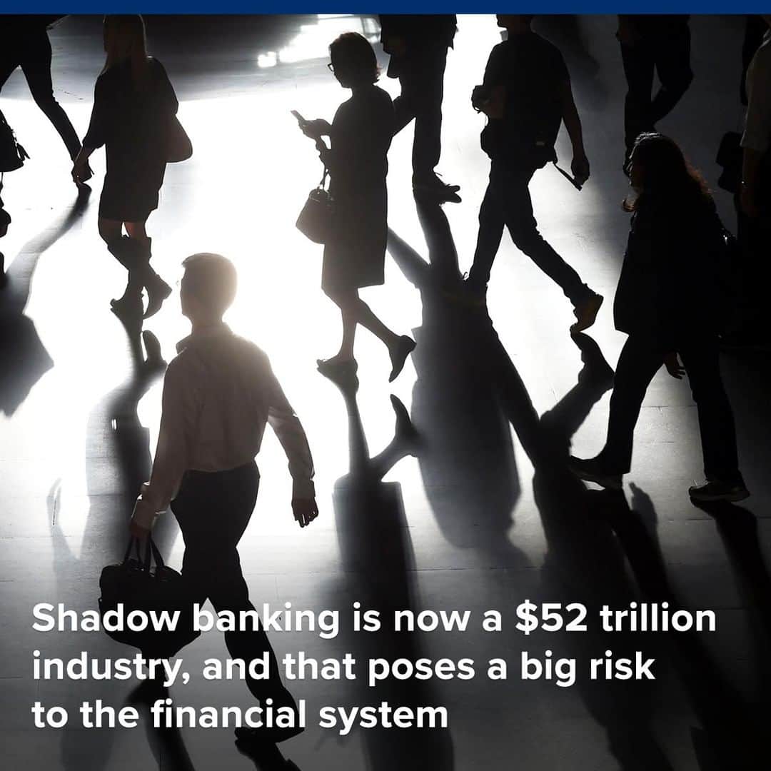 CNBCさんのインスタグラム写真 - (CNBCInstagram)「Nonbank lending, an industry that played a central role in the financial crisis, has been expanding rapidly.⁣ ⁣ Key points:⁣ ⁣ ▪️Nonbank lenders, often called “shadow banks,” now have $52 trillion in assets. That's a 75% increase since the financial crisis ended.⁣ ⁣ ▪️Shadow banking fueled the financial crisis by providing lending to under-qualified borrowers and by financing some of the exotic investment instruments that collapsed when subprime mortgages fell apart.⁣ ⁣ ▪️Industry officials say shadow banks still face considerable regulation and can help provide buffers in times of stress.⁣ ⁣ Details, at the link in our bio. ⁣ *⁣ *⁣ *⁣ *⁣ *⁣ *⁣ *⁣ *⁣ #banking #finance #economy #shadowbanking #business #businessnews #risk #regulation #news #new #cnbc」4月15日 20時00分 - cnbc