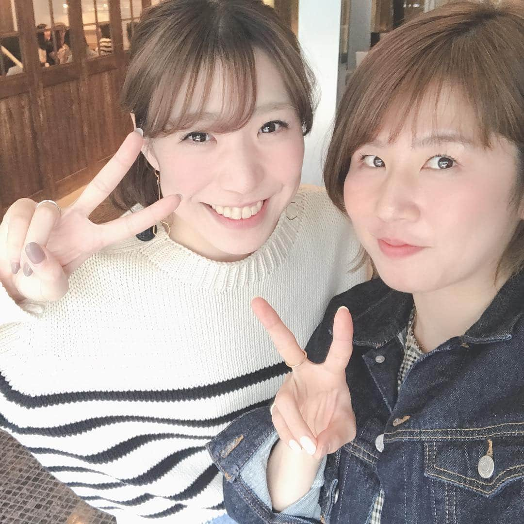 藤井瑞希さんのインスタグラム写真 - (藤井瑞希Instagram)「・ ・ 大好きな奈也とブランチ😊 いつも笑顔で癒してくれてありがとう。 ・ ・ いつも話聞いてくれてありがとね、奈也❤️💛❤️💛 ・ ・ #元フィギュアスケーター #⛸ #心友 #武田奈也」4月15日 20時10分 - bdmntnfujiimizuki