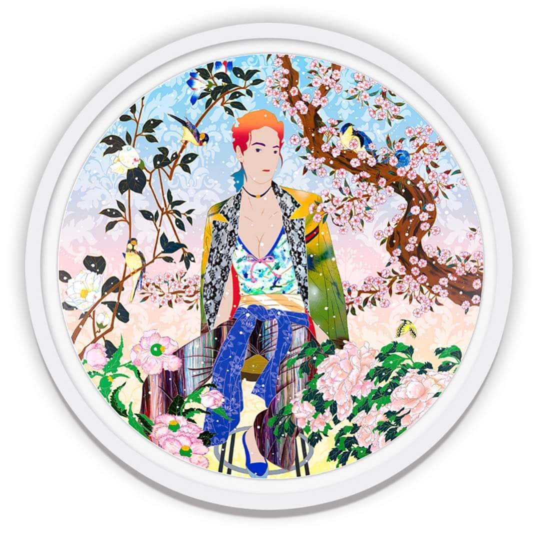 松山智一のインスタグラム：「Limited Edition Release 1/2,  Wednesday April 17th 10 AM (EST, USA ) available on avantarte.com @avant.arte」