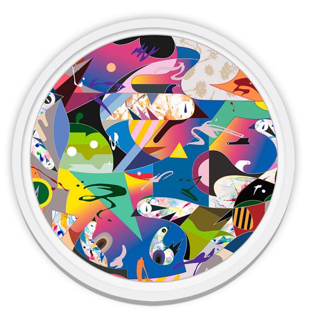 松山智一のインスタグラム：「Limited Edition Release 2/2 Wednesday April 17th 10 AM (EST, USA ) available on avantarte.com @avant.arte」