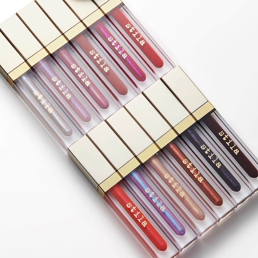 Stila Cosmeticsさんのインスタグラム写真 - (Stila CosmeticsInstagram)「GLOSS BOSS Our new high-shine Beauty Boss Lip Gloss comes in a variety of 12 timeless & trendy shades, with cream and shimmer finishes. Fabulous! Head to @sephora to find the perfect hue for your pout 💄 Shades from left to right starting at top: 👄Whitespace 👄Pink Slip 👄Synergy 👄Win-Win 👄Payday 👄In The Red 👄Empowering 👄Blue Sky 👄Golden Parachute 👄Elevator Pitch 👄In The Black 👄Bonus Baby #sephora #stilacosmetics #glossboss #redmylips」4月15日 21時37分 - stilacosmetics