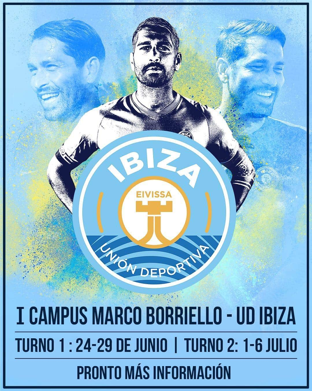 マルコ・ボリエッロのインスタグラム：「Questa estate ad Ibiza ci sarà la prima edizione del campus Marco Borriello - @ibizaud! Ti aspetto per allenarci insieme #Ibiza #VamosIbiza」