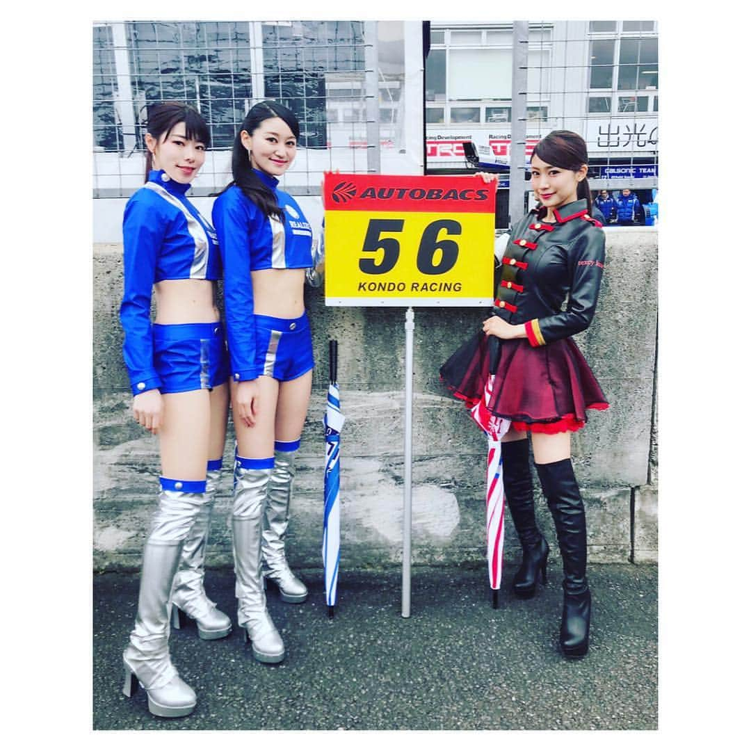 愛聖りささんのインスタグラム写真 - (愛聖りさInstagram)「. #supergt2019 開幕したよ🌸 今年はGT300クラスの #56 KONDO RACING リアライズ日産自動車大学校GT-Rの 応援をさせていただきます🙇‍♀️✨ 今年もよろしくお願いします！❤️ . #supergt #sgt #kondoracing #もちろん #24も応援します #レースクイーン #racequeen #RQ」4月15日 21時48分 - risa_aise