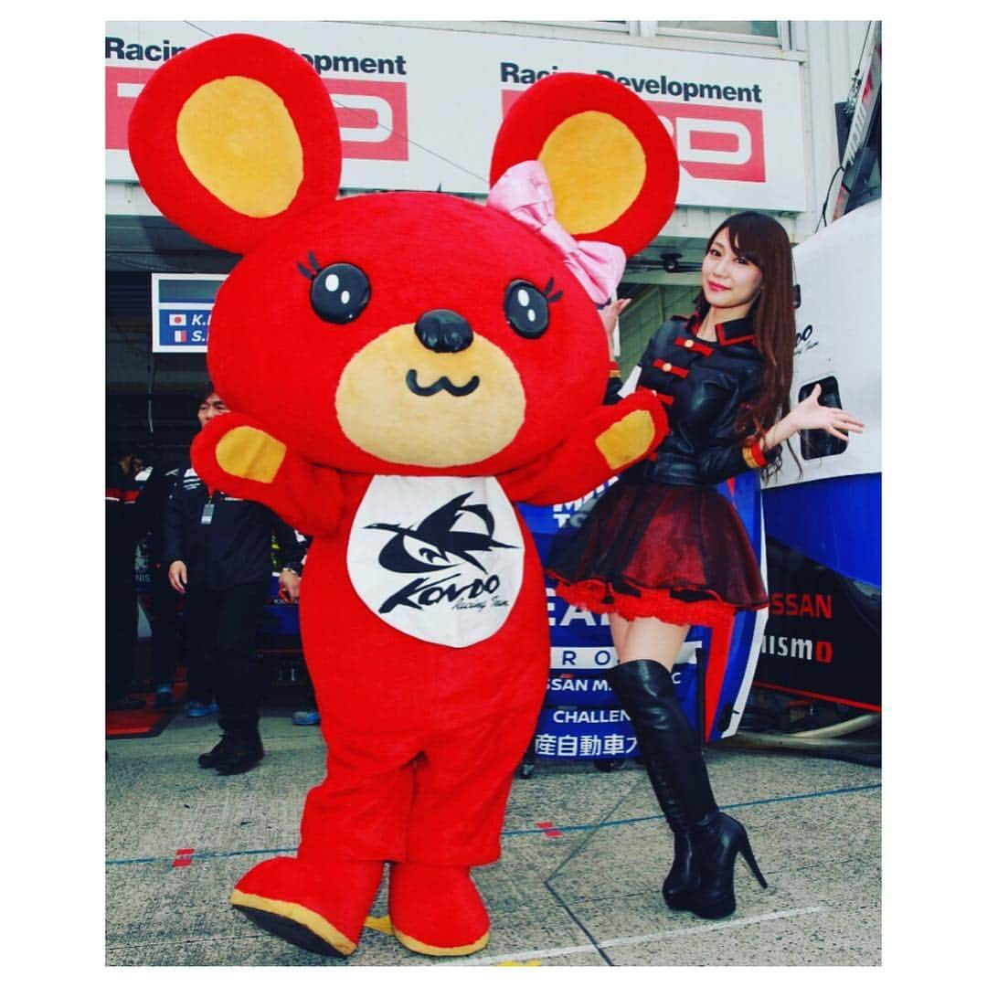 愛聖りささんのインスタグラム写真 - (愛聖りさInstagram)「. #supergt2019 開幕したよ🌸 今年はGT300クラスの #56 KONDO RACING リアライズ日産自動車大学校GT-Rの 応援をさせていただきます🙇‍♀️✨ 今年もよろしくお願いします！❤️ . #supergt #sgt #kondoracing #もちろん #24も応援します #レースクイーン #racequeen #RQ」4月15日 21時48分 - risa_aise