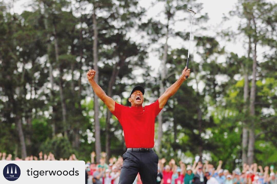 2020年東京オリンピックさんのインスタグラム写真 - (2020年東京オリンピックInstagram)「すごいー！What a come back!Congratulations, Tiger Woods 🏌️‍♂️ IOC President Thomas Bach mentioned that he is looking forward to seeing you in Tokyo 2020 😀 We hope to see you here next year!  #TigerWoods #woods #Tokyo2020」4月15日 21時49分 - tokyo2020