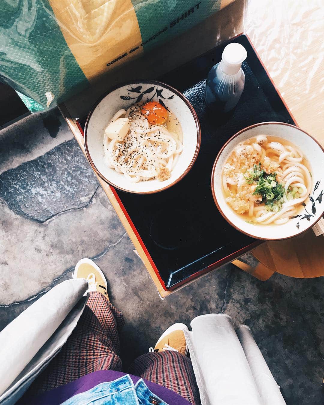 小塚源太のインスタグラム：「UDON UDON UDON 朝から晩までうどんづくし🈵🍲🥢 #udon #kagawa #takamatsu #japan」