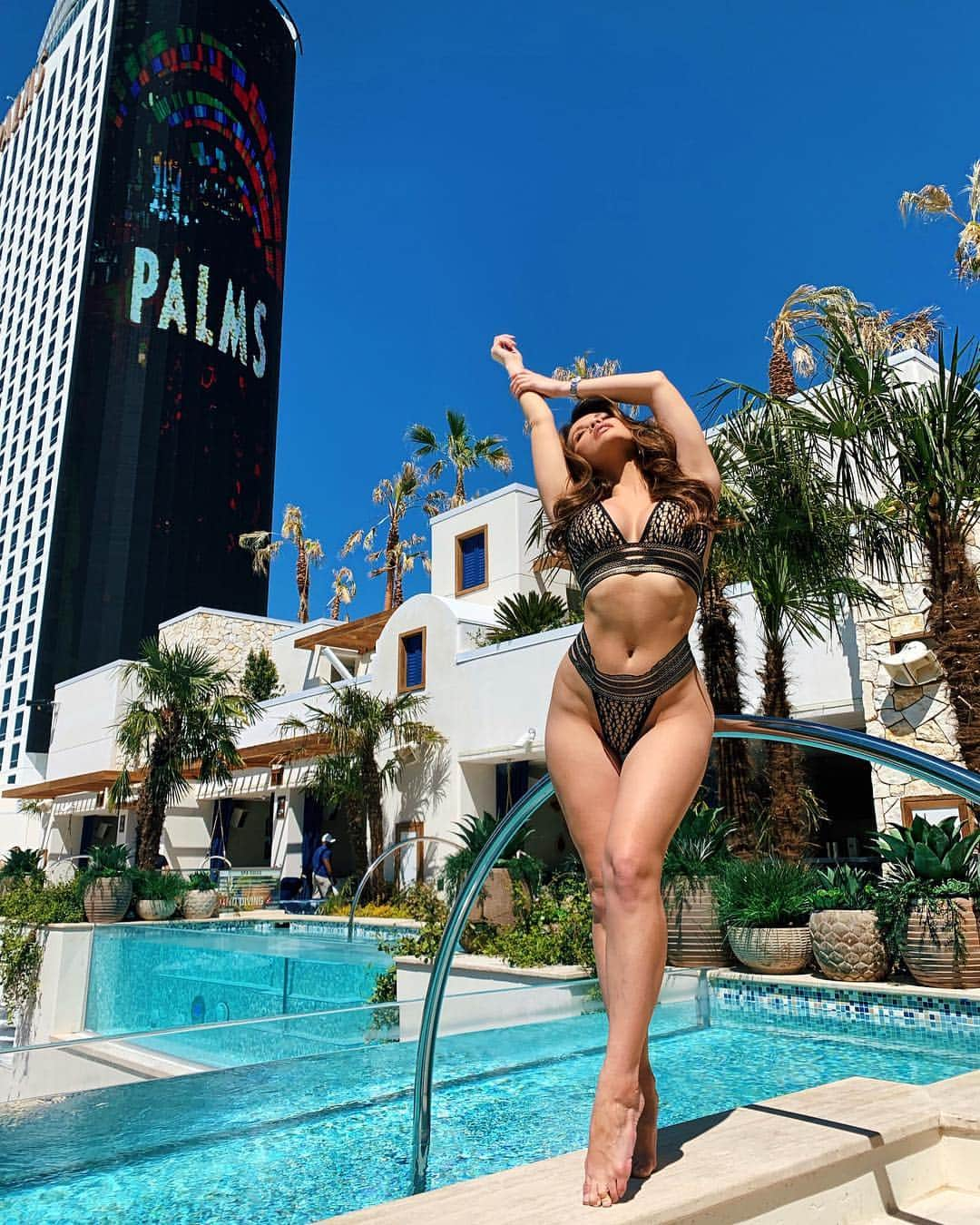 Tawny Jordanさんのインスタグラム写真 - (Tawny JordanInstagram)「Palms on @Palms 🌴  @kaosvegas @bellamodelmgmt #createKAOS」4月16日 9時33分 - tawnyjordan