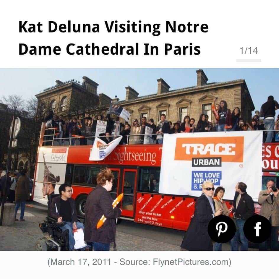 キャット・デルーナさんのインスタグラム写真 - (キャット・デルーナInstagram)「A special moment in Notre Dame was When i visited the Cathedral with fans to celebrate the release of my album “InsideOut”in Paris March 17, 2011. It was a beautiful afternoon with warm and loving people🙏🏽#Notredame #Paris #France #prayingforparis #forca #tbt #myparis 🇫🇷🇫🇷🇫🇷🇫🇷」4月16日 8時39分 - katdeluna