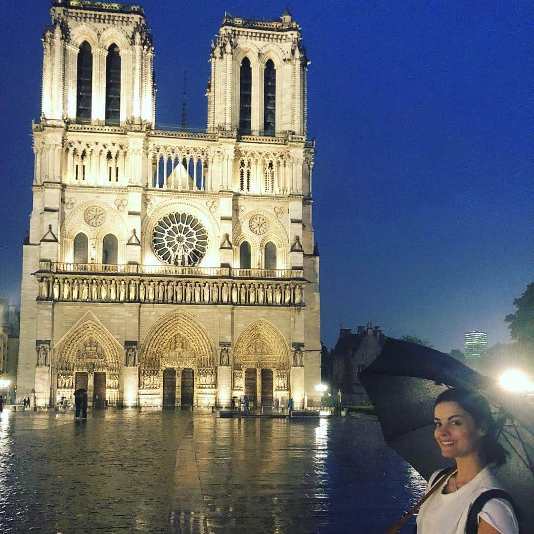 ジェイミー・アレクサンダーさんのインスタグラム写真 - (ジェイミー・アレクサンダーInstagram)「My heart breaks. Sending out my love and prayers to the people of France and the courageous men and women who are fighting this devastating fire. #notredame」4月16日 9時23分 - jaimiealexander