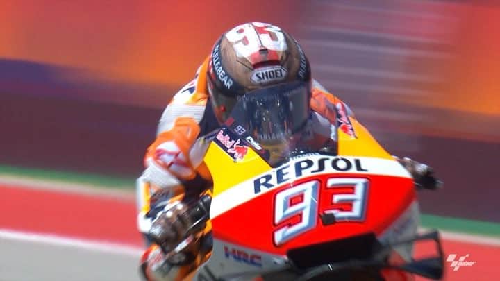 レプソル・ホンダのインスタグラム：「#MondayMotivation: One mistake doesn't mean you don't have what it takes. Everyone makes them. ⠀⠀⠀⠀⠀⠀⠀⠀⠀ #25RepsolHonda #Repsol #MotoGP #Honda #Racing #RepsolHonda #HRC #RC213V #MM93 #MarcMarquez #MM93🐜 #ThePowerOfDreams #Motorcycle #America #AmericasGP #Austin #Texas #ComeBack #BeStrong #StayFighting」