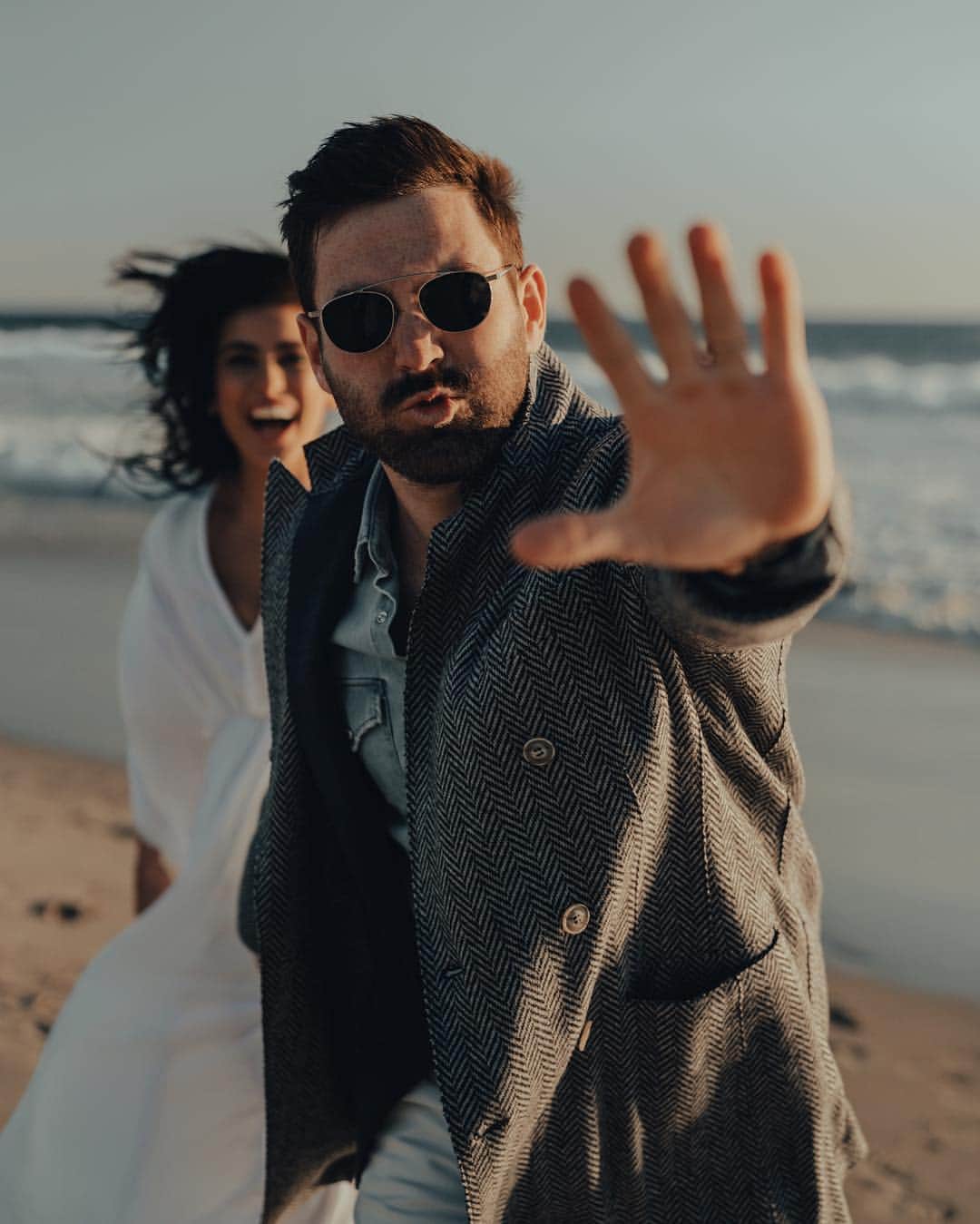 Sazan Hendrixさんのインスタグラム写真 - (Sazan HendrixInstagram)「What an honor it was getting to shoot alongside my noble man @Stevie_hendrix for a 6 page couples spread in @noblemanmagazine (issue 9) ❤️ Love these photos (and so many more you’ll see in the mag!) Get your copy at Barnes and Noble ✨ •photography @shortstache • directors @ocdoug @oclydia • styling @stylebyfea • makeup + hair @1011makeup • location @monarchbresort」4月16日 1時22分 - sazan